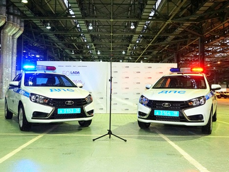 АВТОВАЗ создал автомобили специально для ГИБДД